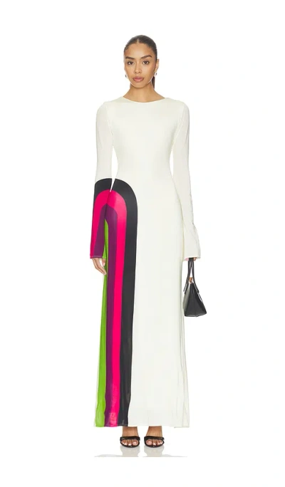 Cala De La Cruz Amay Dress In White
