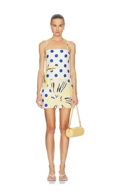 Cala De La Cruz Ancona Dress In Neutral