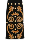 Cala De La Cruz Belen Skirt In Black