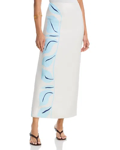 Cala De La Cruz Bruna Skirt In White