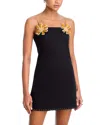 Cala De La Cruz Catania Dress In Black