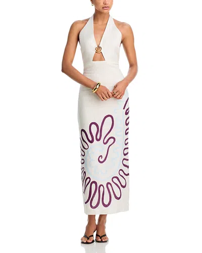 Cala De La Cruz Clara Dress In White