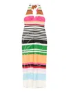 Cala De La Cruz Dasha Maxi Dress In Multi