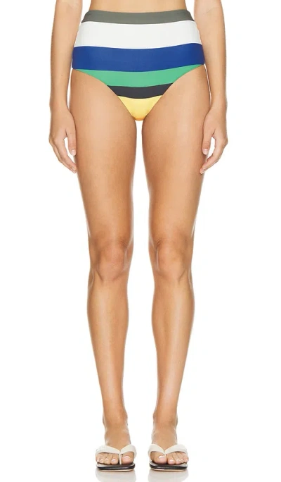 Cala De La Cruz Elisa Bikini Bottom In Marino