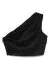 Cala De La Cruz Escalante Top In Caviar In Black