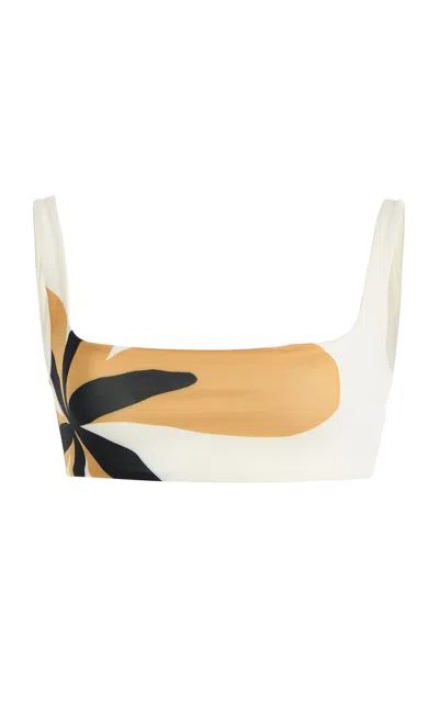 Cala De La Cruz Exclusive Francesca Bikini Top In Multi