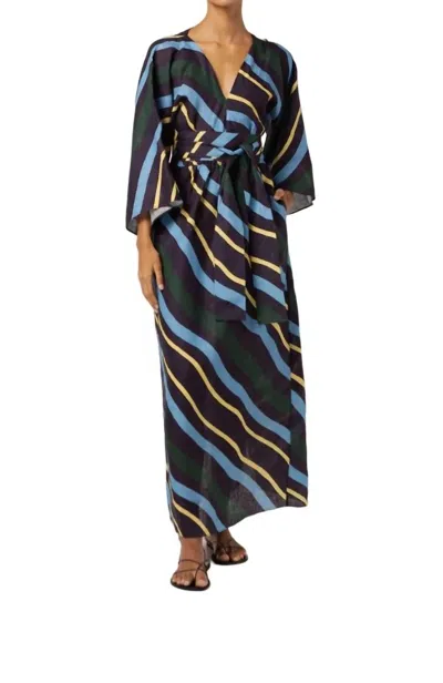 Cala De La Cruz Federica Dress In Groove Multi