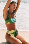 Cala De La Cruz Francesca Bikini Top In Green