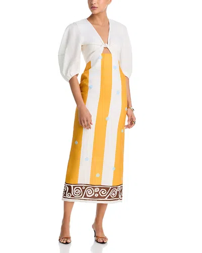 Cala De La Cruz Gaia Dress Viaama In Multi