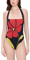 Cala De La Cruz Gaira One Piece Camelliacarmin In Camelliacarmin