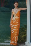 Cala De La Cruz Gil Sleeveless Maxi Dress In Multicolor
