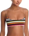 Cala De La Cruz Isla Scooped Bikini Top
