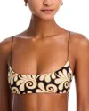 Cala De La Cruz Isla Bikini Top In Multi
