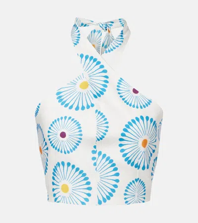 Cala De La Cruz Ivy Top In Multi