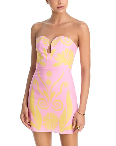 Cala De La Cruz Jolie Dress In Pink