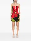 Cala De La Cruz Jolie Mini Dress In 黑色