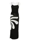 Cala De La Cruz Kim Maxi Dress In Black
