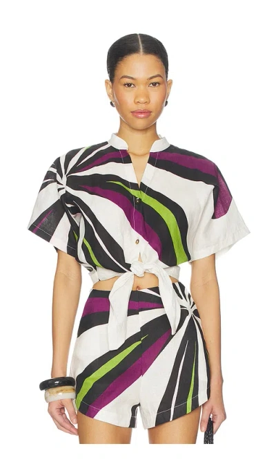 Cala De La Cruz Leroy Top In Multi