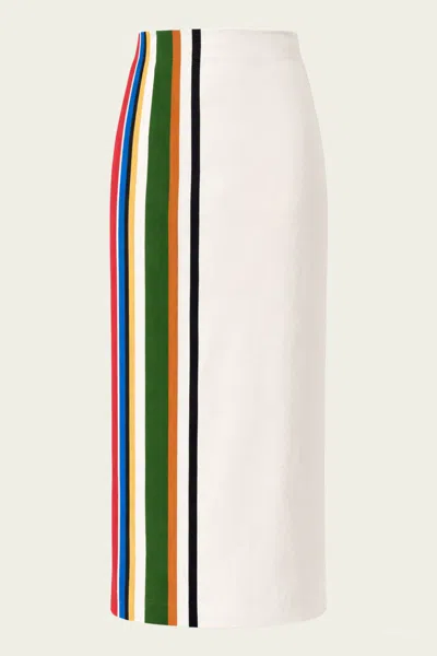 Cala De La Cruz Lima Skirt In Roman In Neutral