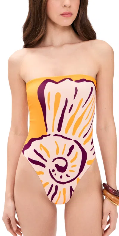 Cala De La Cruz Lore One Piece Calicoama In Yellow