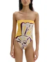Cala De La Cruz Lore One Piece Calicoama In Yellow