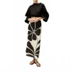 Cala De La Cruz Lori Top In Cavier In Black