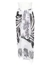 Cala De La Cruz Luana Sarong In Black