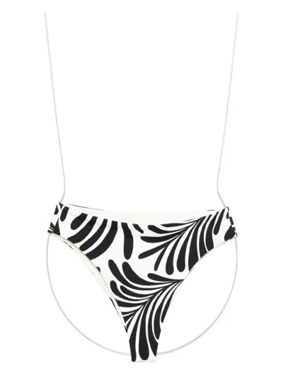 Cala De La Cruz Lulu Bikini Bottom In Black
