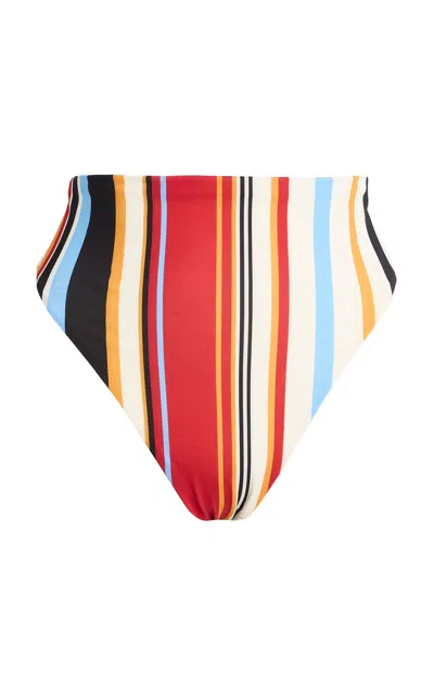 Cala De La Cruz Lulu Bikini Bottom In Multi