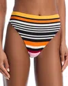 Cala De La Cruz Lulu High-waisted Bikini Bottom