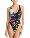 Cala De La Cruz Maca One-piece Swimsuit