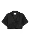 Cala De La Cruz Manaos Shirt In Black