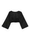 Cala De La Cruz Marina Top In Caviar In Black