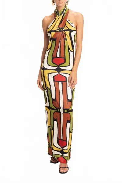 Cala De La Cruz Oliviera Dress In Multi