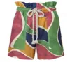 Cala De La Cruz Pia Shorts In Mare Mulit In Multi
