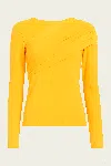 Cala De La Cruz Riviera Top In Ambar In Gold