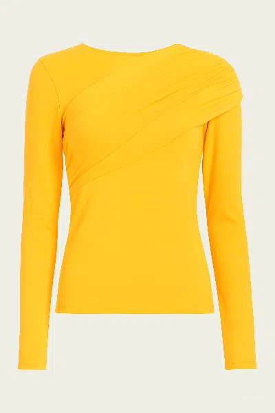 Cala De La Cruz Riviera Top In Ambar In Gold