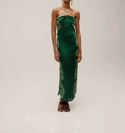 Cala De La Cruz Salem Dress In Green