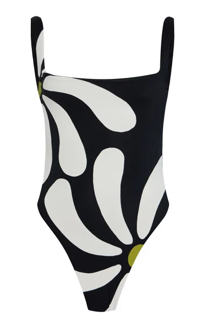 Cala De La Cruz Viena One-piece Swimsuit In Black
