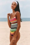 Cala De La Cruz Vienna One-piece Swimsuit In Multi