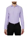 Calabrum London Mens Regular Fit Long Sleeve Button-down Shirt In Blue