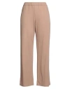 Calatura Woman Pants Camel Size 8 Viscose, Polyamide