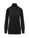 Calcaterra Virgin Wool Jumper In Black