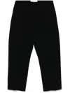 Calcaterra Tapered Trousers In 黑色