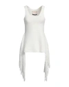 Calcaterra Woman Top White Size S Cotton, Polyamide In White