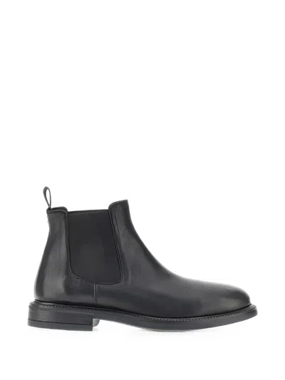 Calce Leather Chelsea Boots In Multi