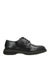 Calce Man Lace-up Shoes Midnight Blue Size 11 Leather