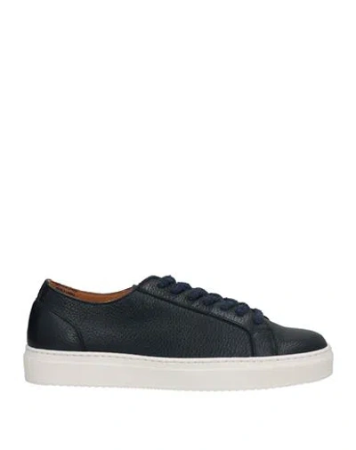 Calce Man Sneakers Navy Size 6 Leather