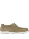 Calce Suede Lace-up Desert Boots In Multi