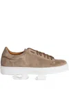 Calce Suede Lace-up Sneakers In Brown